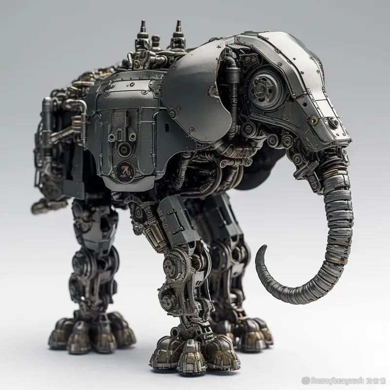 Detailed Mecha Robots Pictures