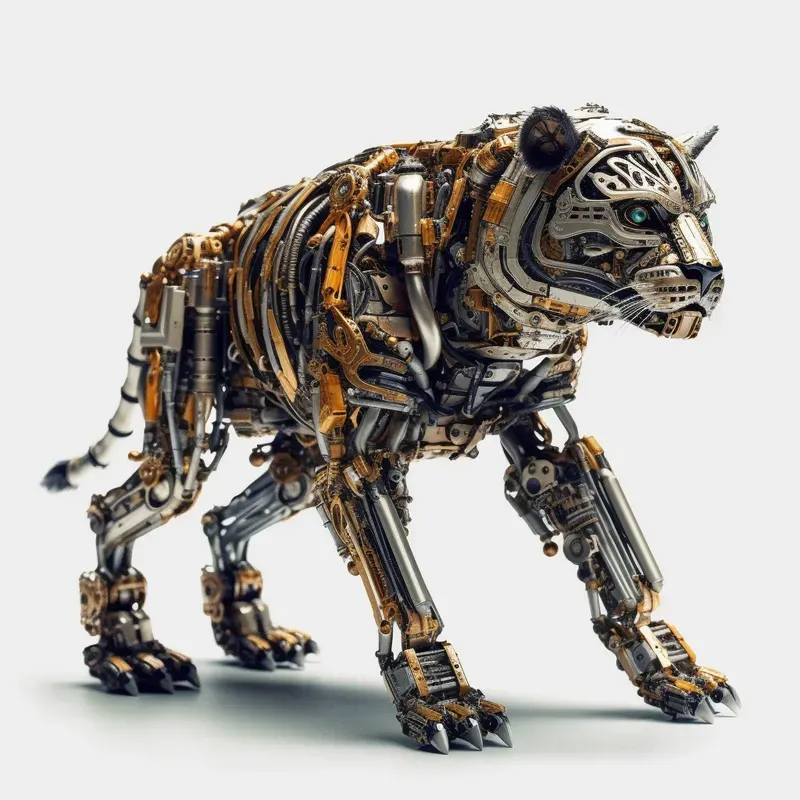 Detailed Mecha Robots Pictures