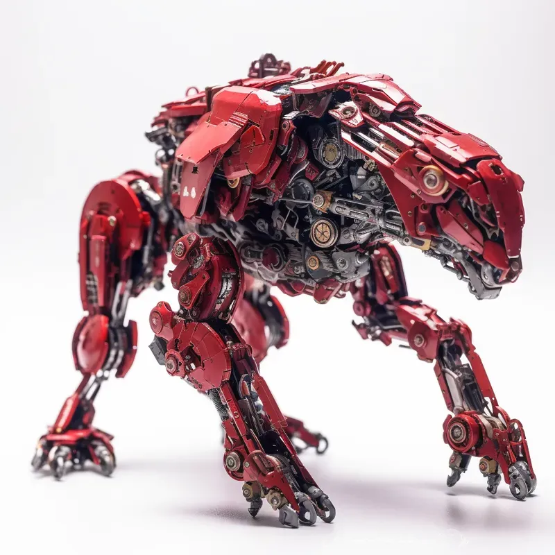 Detailed Mecha Robots Pictures
