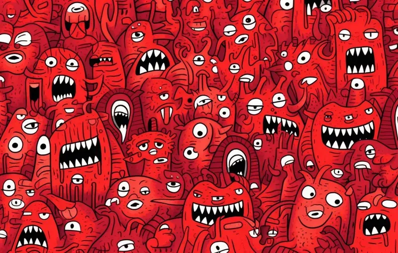 Crazy Cartoon Patterns