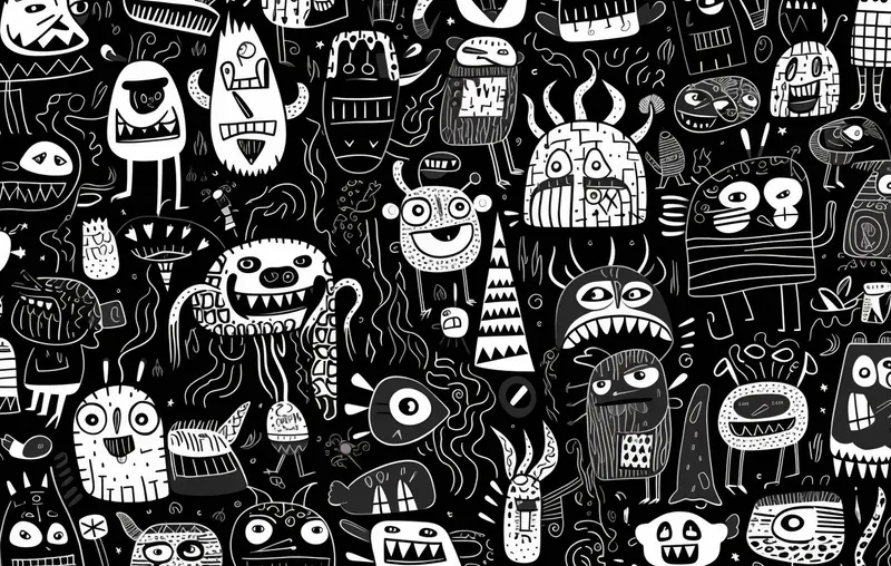 Crazy Cartoon Patterns