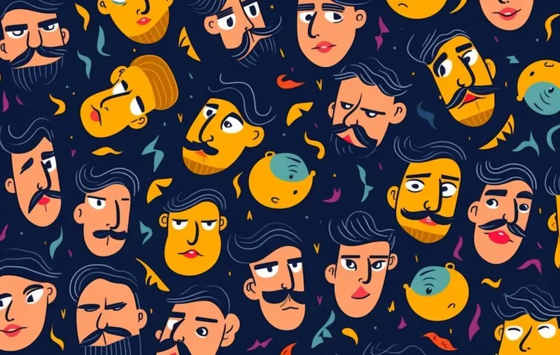 Crazy Cartoon Patterns