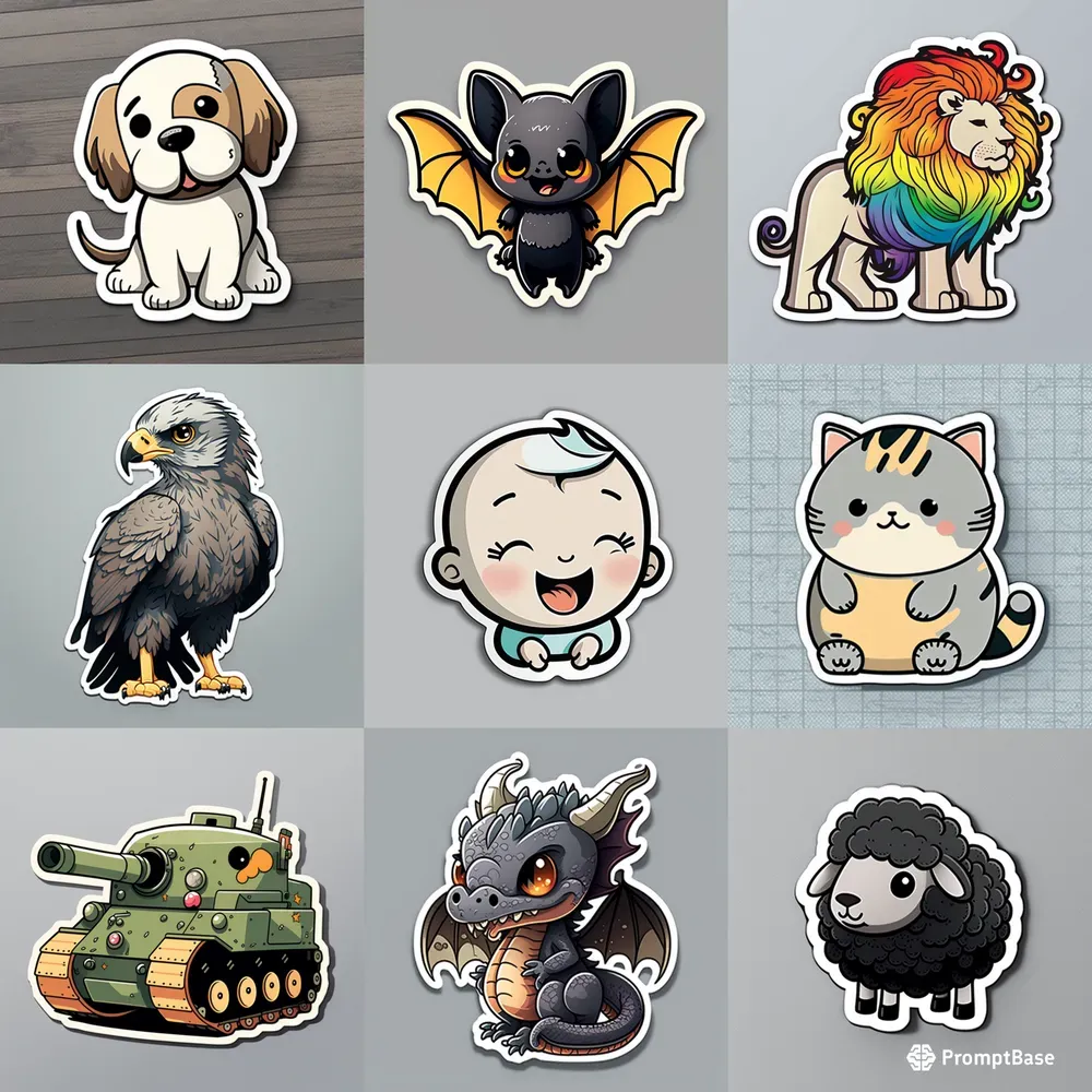 Cute Stickers And More