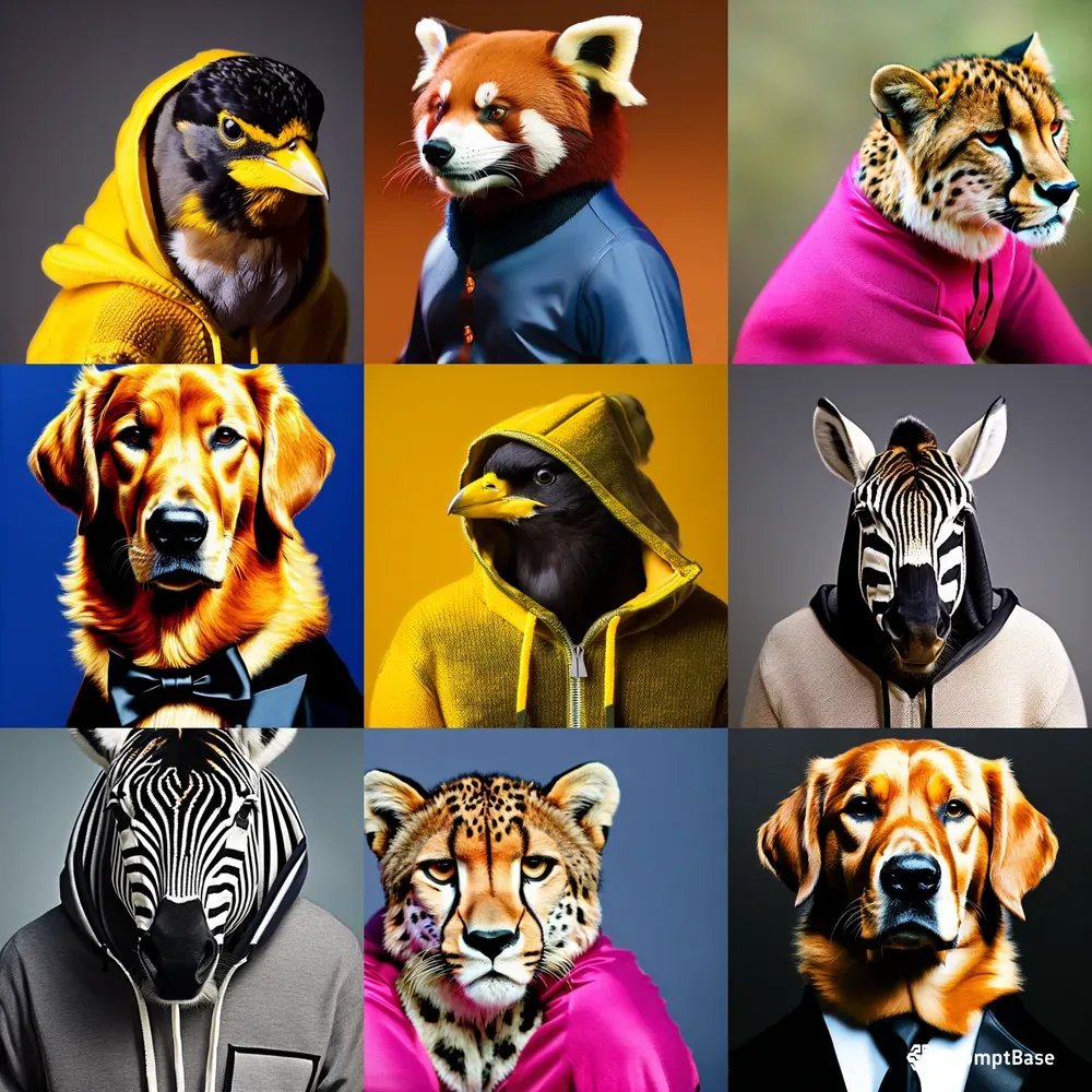 Dressed-up Animals