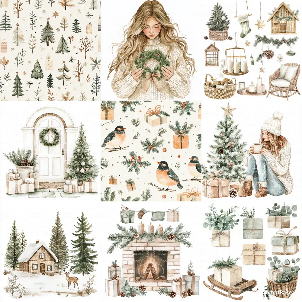Cozy Rustic Boho Christmas
