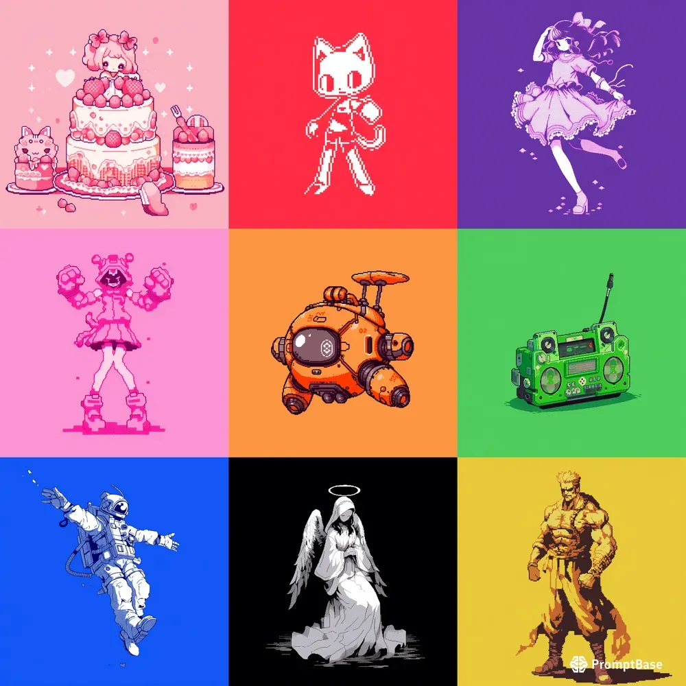 Retro Pixel Icons