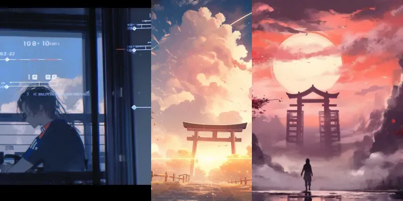 Anime Ambient Wallpapers generated by undefined