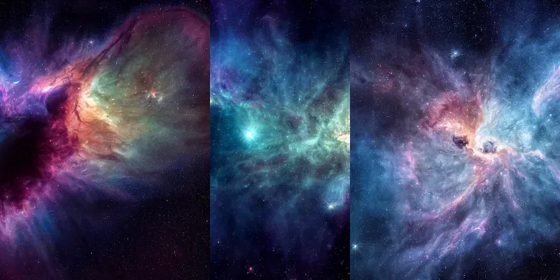 Realistic Deep Space Nebula generated by undefined