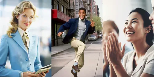 Shutterstock Photos Of People generated by midjourney