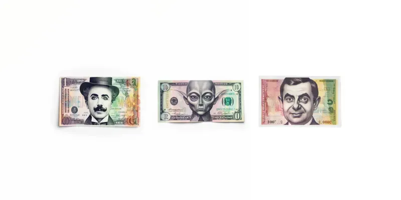 Custom Banknotes generated by undefined