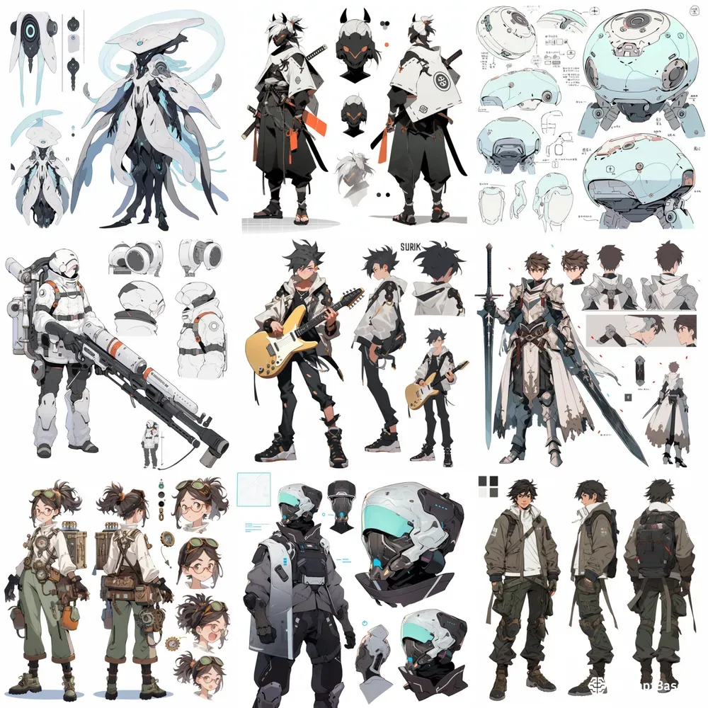 Quirky Persona Character Designs