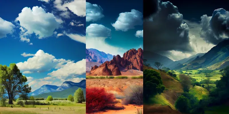 Bucolic Landscapes generated by undefined