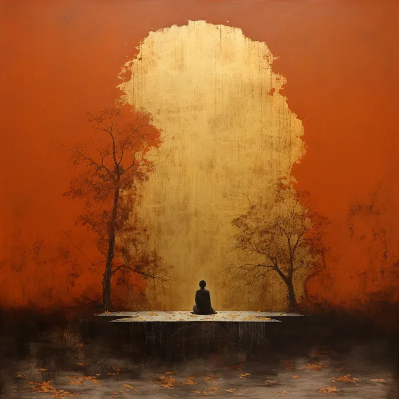 Minimal Stylized Surreal Paintings