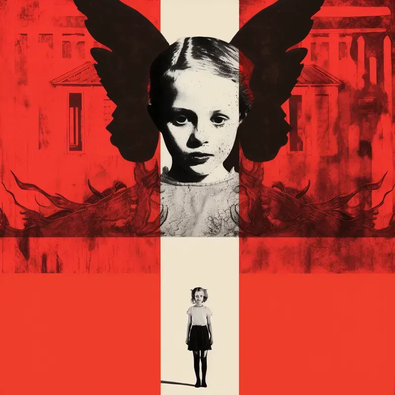 Creepy Cover Art Collages