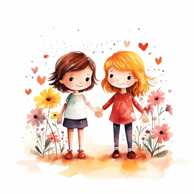 Cute Watercolor Stories