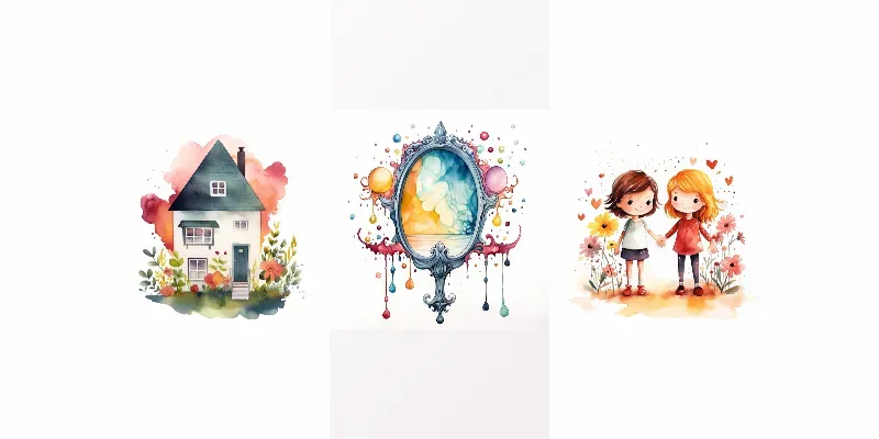 Cute Watercolor Stories generated by undefined