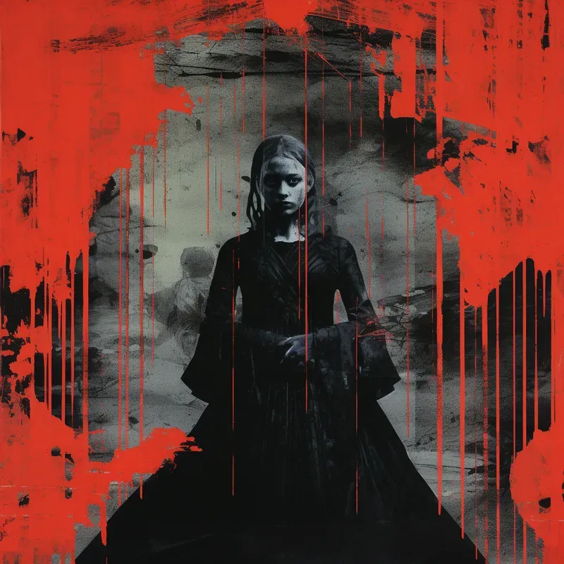 Creepy Collage Posters