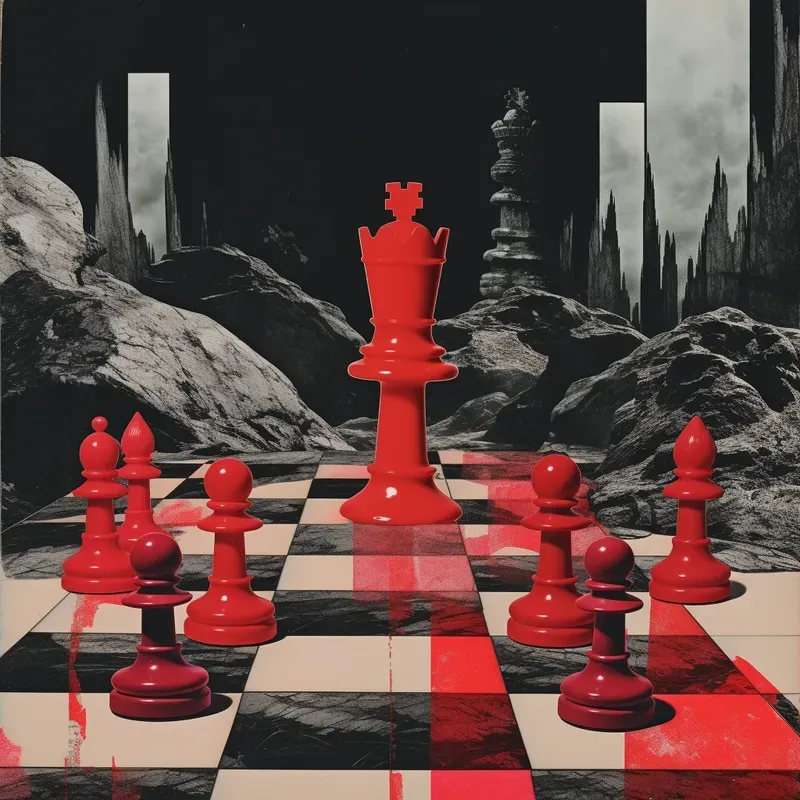 Creepy Collage Posters