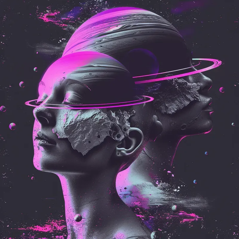 Neon Glitch Cover Art