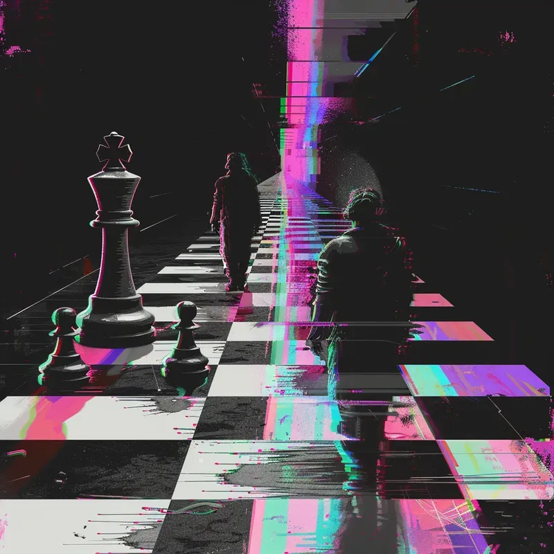 Neon Glitch Cover Art