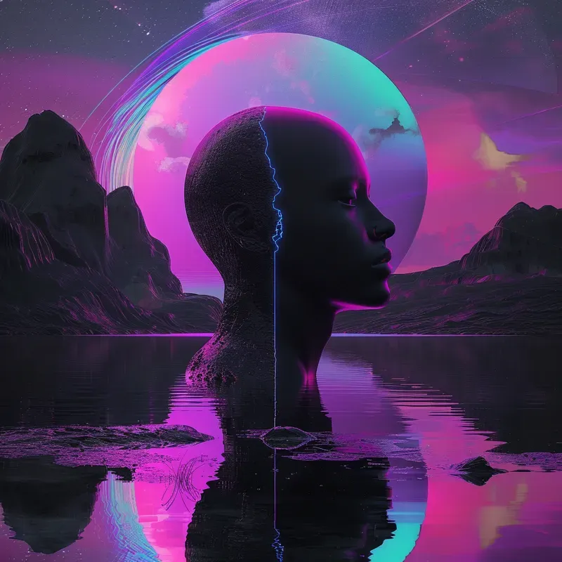 Neon Glitch Cover Art