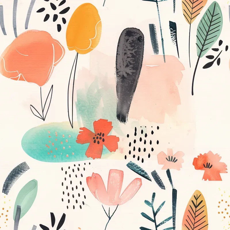 Funky Doodles And Patterns