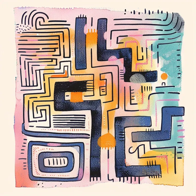 Funky Doodles And Patterns