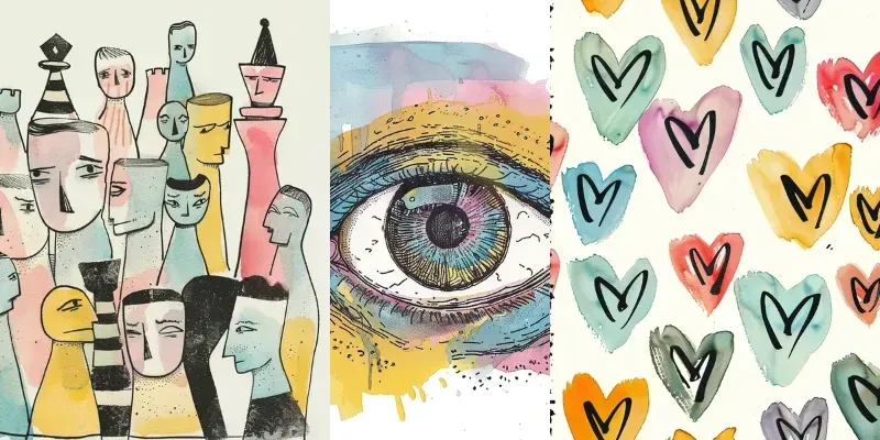 Funky Doodles And Patterns generated by undefined