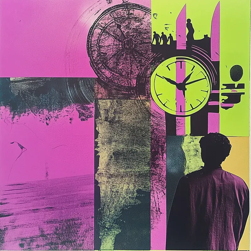 Trippy Neon Collages