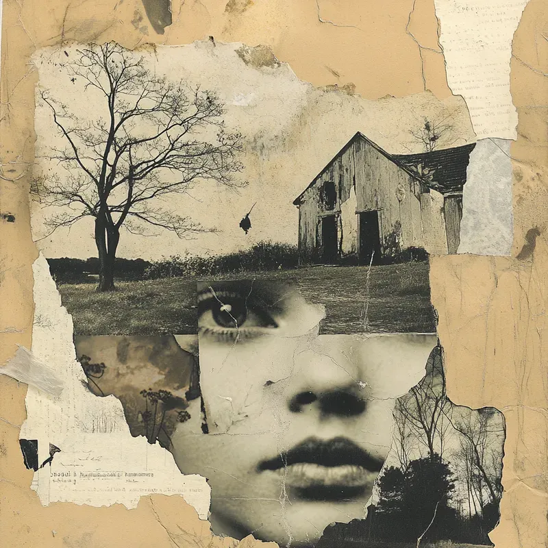 Vintage Scrap Journal Collages