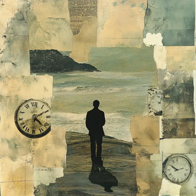 Vintage Scrap Journal Collages