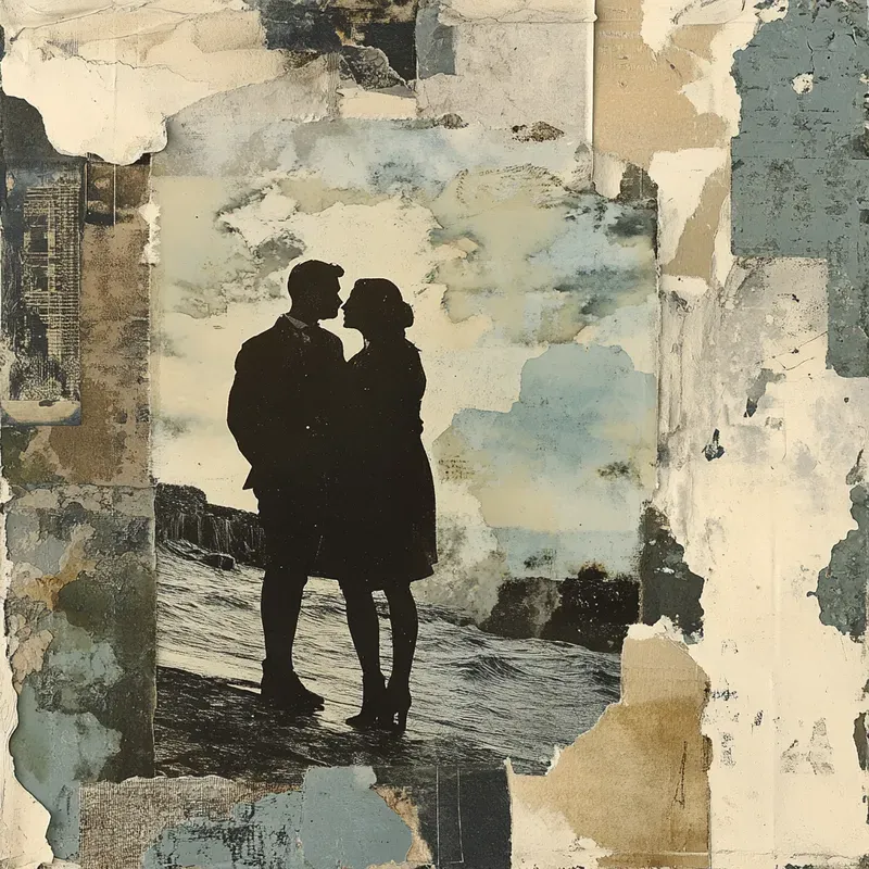 Vintage Scrap Journal Collages