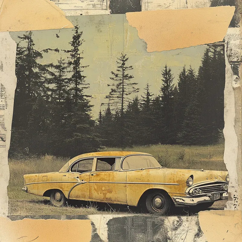 Vintage Scrap Journal Collages