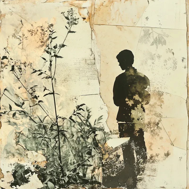 Vintage Scrap Journal Collages