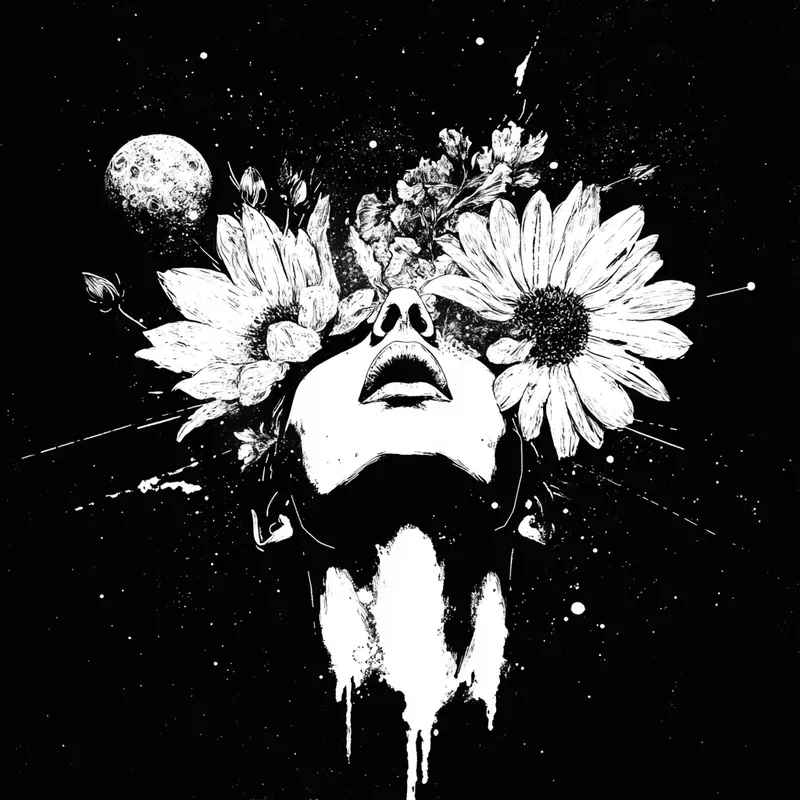 Stunning Black And White Art