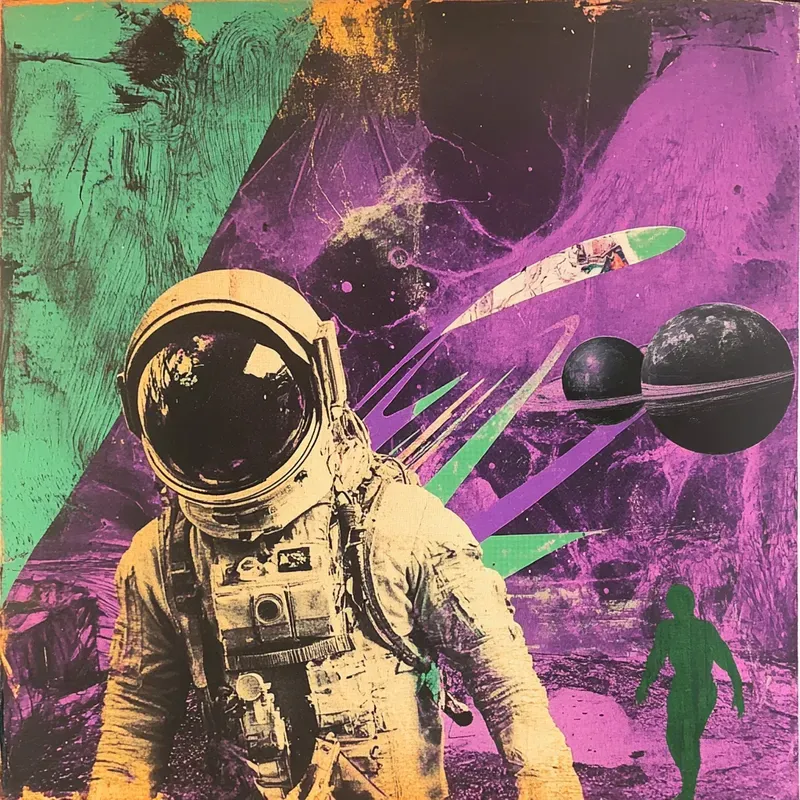 Super Weird Collage Art