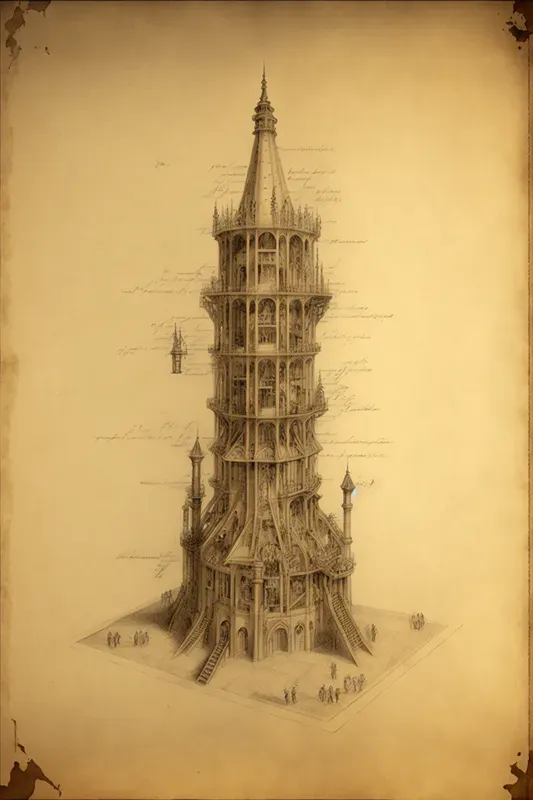 Leonardo Da Vinci Style Drawings