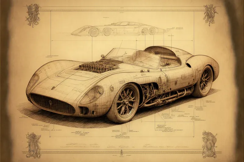 Leonardo Da Vinci Style Drawings