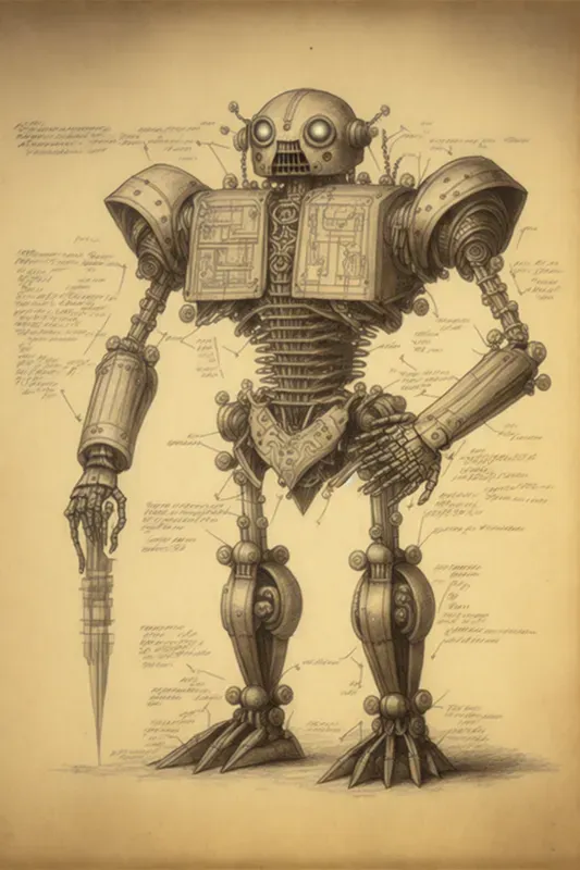 Leonardo Da Vinci Style Drawings