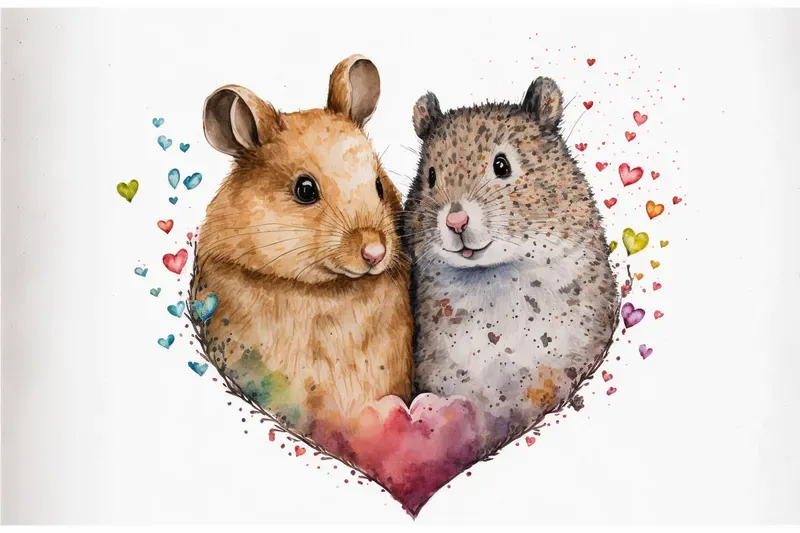 Valentines Day Animal Cards