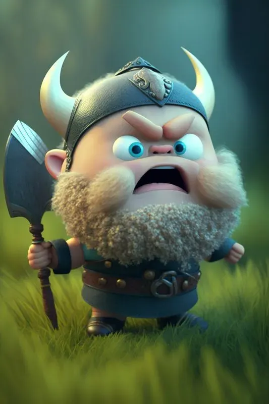 Tiny Fearless Vikings
