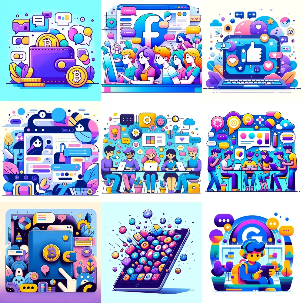 Flat Art Illustrations