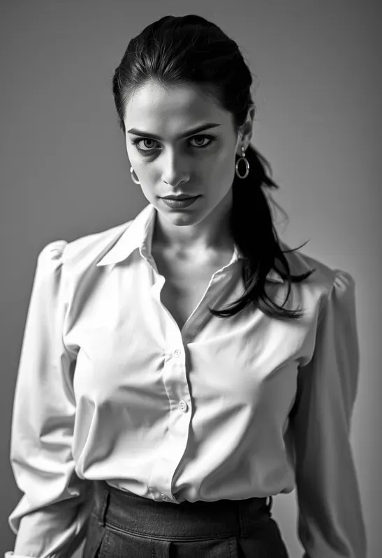 Black And White Portraits