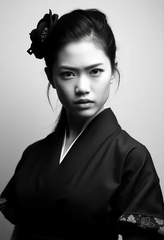 Black And White Portraits