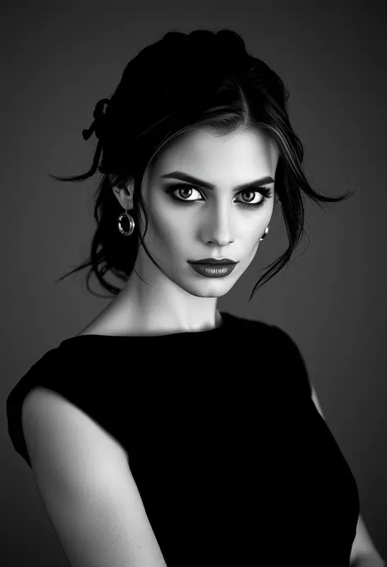 Black And White Portraits