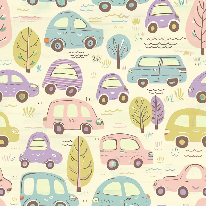 Whimsical Seamless Patterns