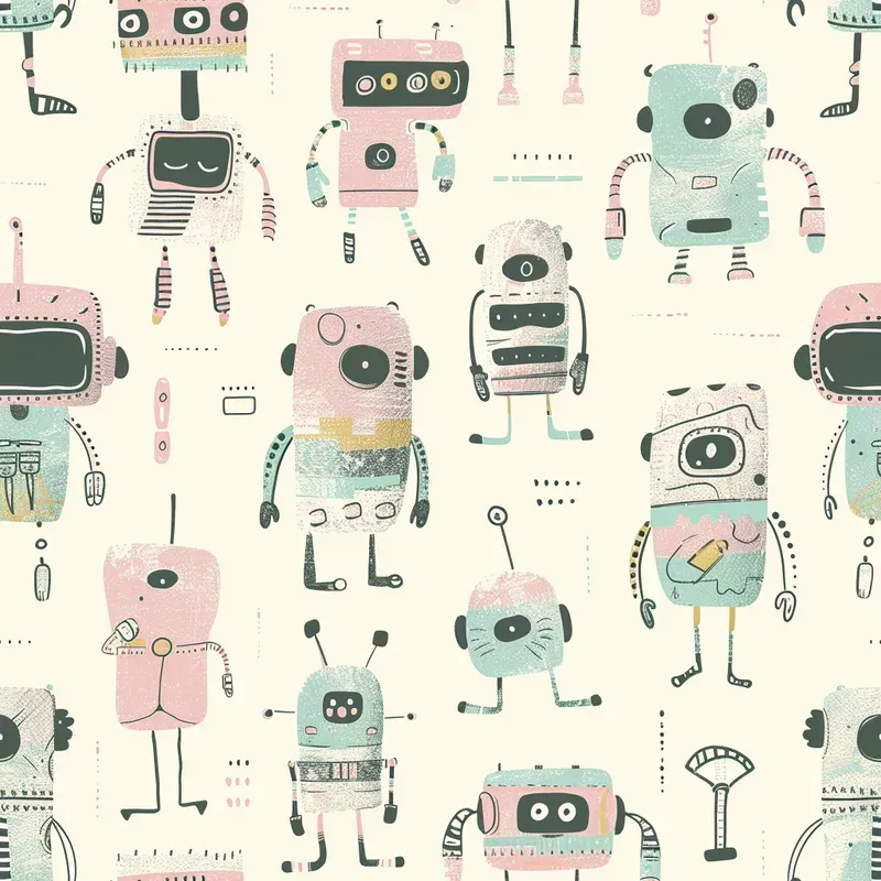 Whimsical Seamless Patterns