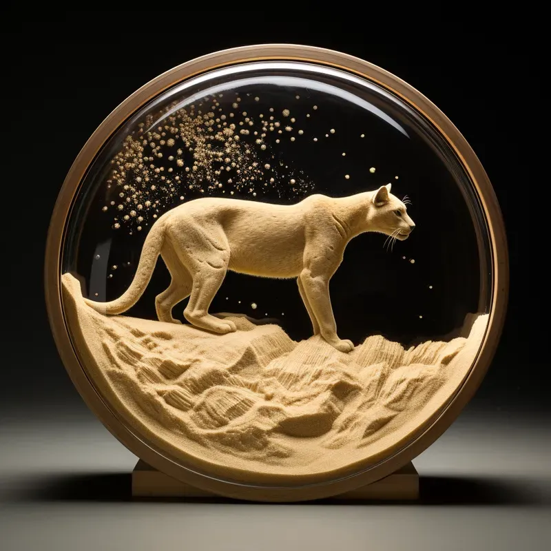 Sand Art Sculptures