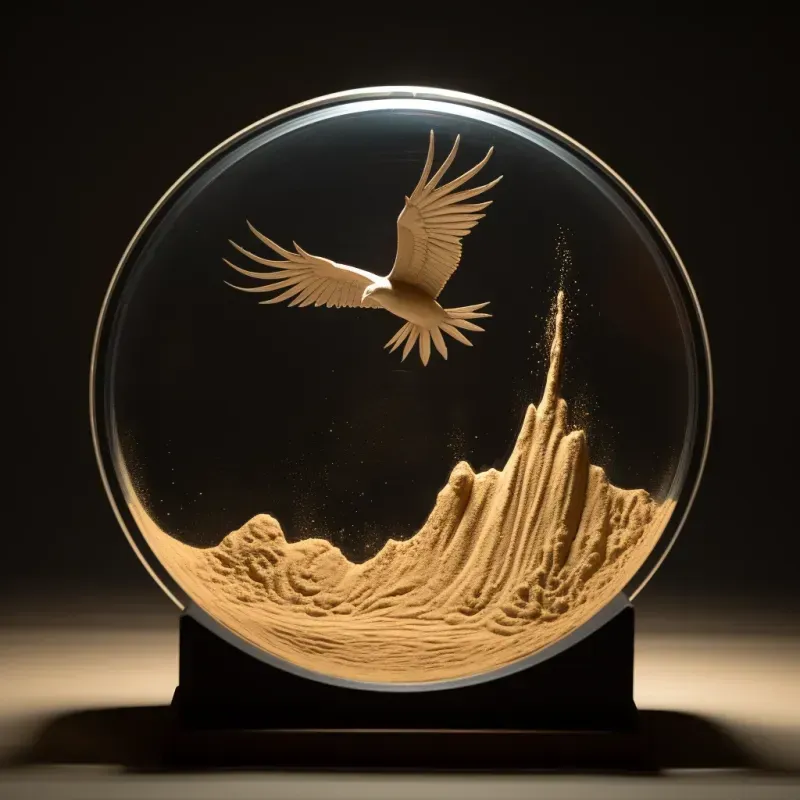 Sand Art Sculptures