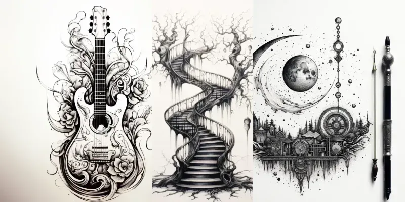 Ink Inspirations generated by undefined